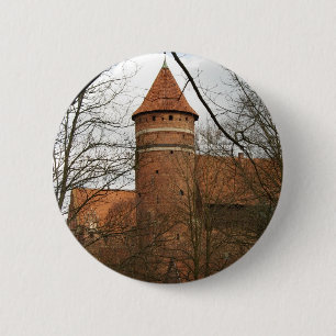 Olsztyn Mittelalterliches Gotisches Schloss - Scha Button