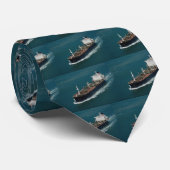 Öltanker Krawatte (Gerollt)