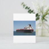 Öltankschiff/Chemikalientankschiff 1 Postkarte (Stehend Vorderseite)