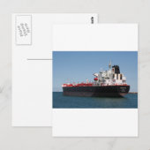 Öltankschiff/Chemikalientankschiff 1 Postkarte (Vorne/Hinten)