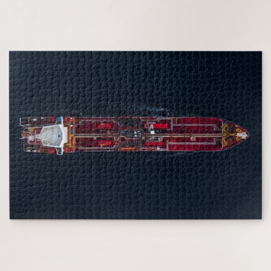 Öltankschiff-Sicht Puzzle (Horizontal)