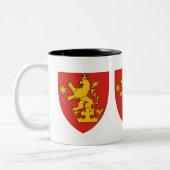 Oltenia-Wappen Zweifarbige Tasse (Links)