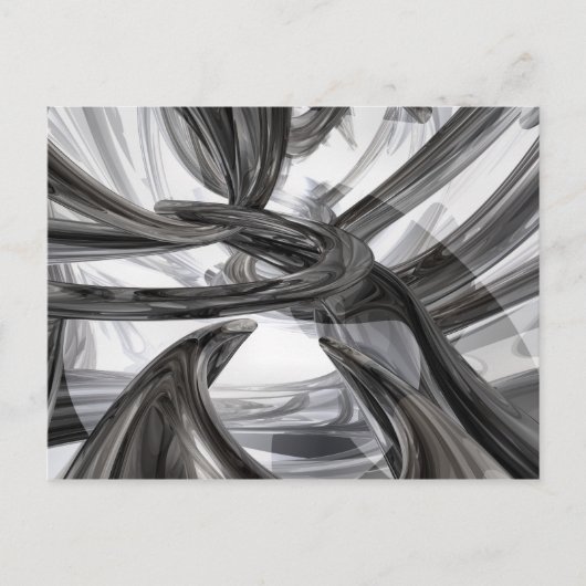 Ölteppich Abstrakte Postkarte (Vorderseite)