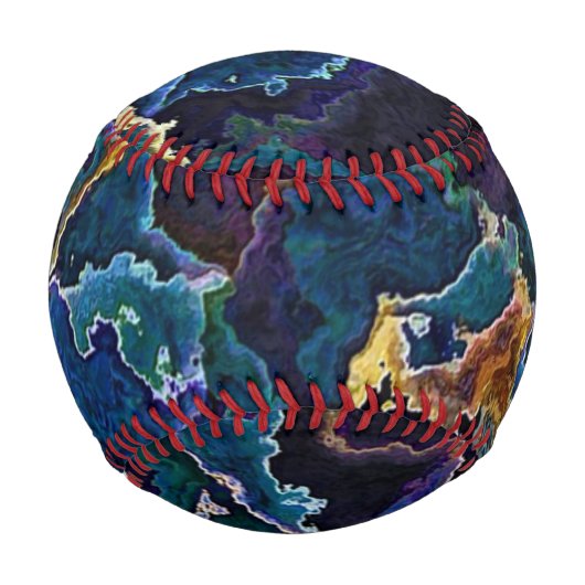 Ölteppich Baseball (Vorderseite)