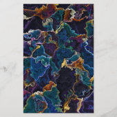 Ölteppich Briefpapier (Rückseite)