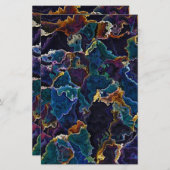 Ölteppich Briefpapier (Vorne/Hinten)