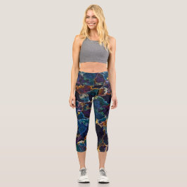 Ölteppich Capri Leggings
