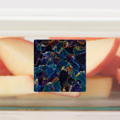 Ölteppich Etiketten (Befestigt)