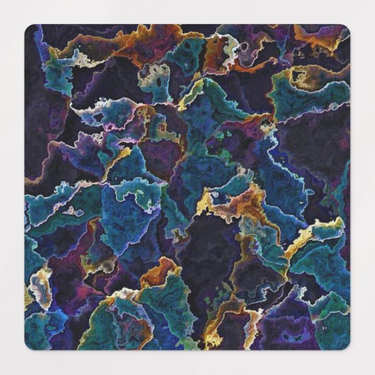 Ölteppich Etiketten (Design 1)