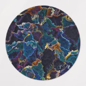 Ölteppich Etiketten (Design 1)