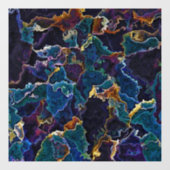 Ölteppich Fensteraufkleber (Blatt)