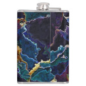 Ölteppich Flachmann (Rückseite)