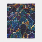 Ölteppich Fleecedecke (Vorderseite)