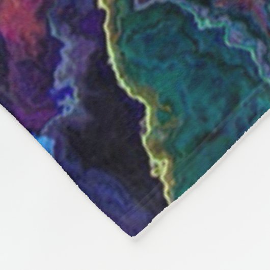 Ölteppich Fleecedecke (Ecke)