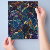 Ölteppich-Flyer Flyer (Hand)