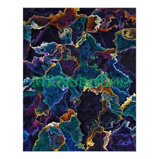 Ölteppich-Foto Fotodruck (Vorne)