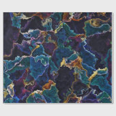 Ölteppich Geschenkpapier (Flach)