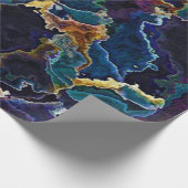 Ölteppich Geschenkpapier (Ecke)