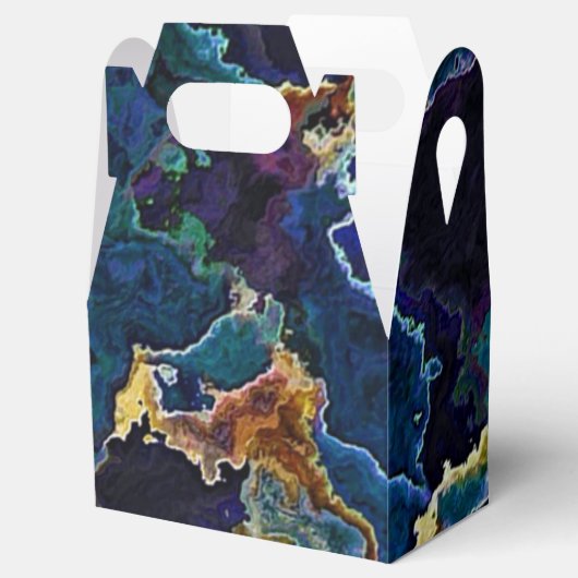 Ölteppich Geschenkschachtel (Geöffnet)