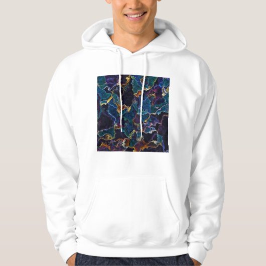 Ölteppich Hoodie (Vorderseite)