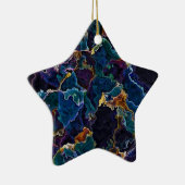 Ölteppich-Keramik Keramik Ornament (Rechts)