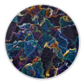 Ölteppich Keramikknauf (Vorderseite)