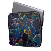 Ölteppich Laptopschutzhülle (Vorderseite Links)