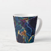 Ölteppich Latte Tasse (Rechte Ecke)