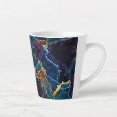 Ölteppich Latte Tasse (Rechts)