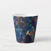 Ölteppich Latte Tasse (Vorderseite)