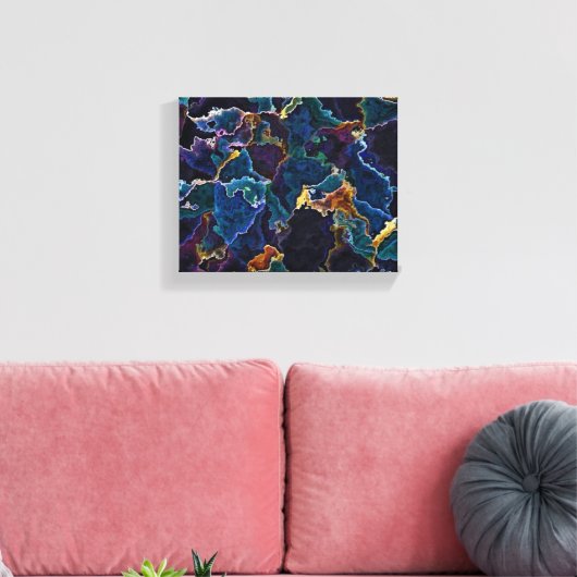 Ölteppich Leinwanddruck (Insitu (Wohnzimmer))