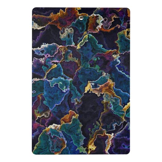 Ölteppich Mini Klemmbrett (Rückseite)