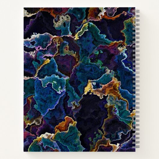 Ölteppich Notizblock (Rückseite)