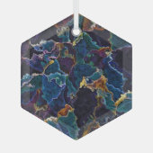 Ölteppich Ornament Aus Glas (Vorderseite)