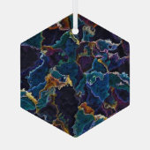 Ölteppich Ornament Aus Glas (Rückseite)