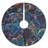 Ölteppich Polyester Weihnachtsbaumdecke (Vorderseite)