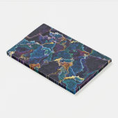 Ölteppich Post-it Klebezettel (angewinkelt)