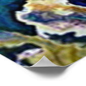 Ölteppich Poster (Ecke)