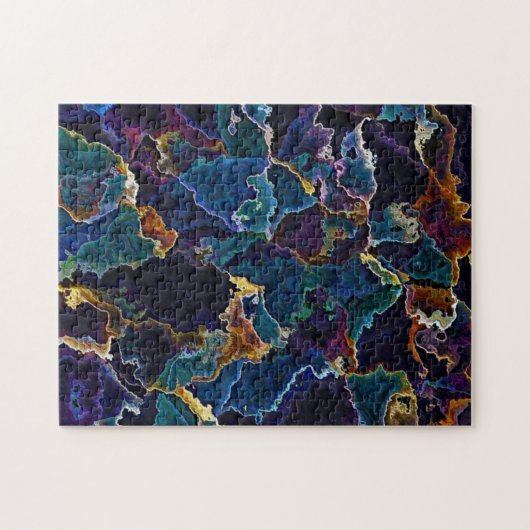 Ölteppich Puzzle (Horizontal)