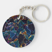 Ölteppich Schlüsselanhänger (Rückseite)