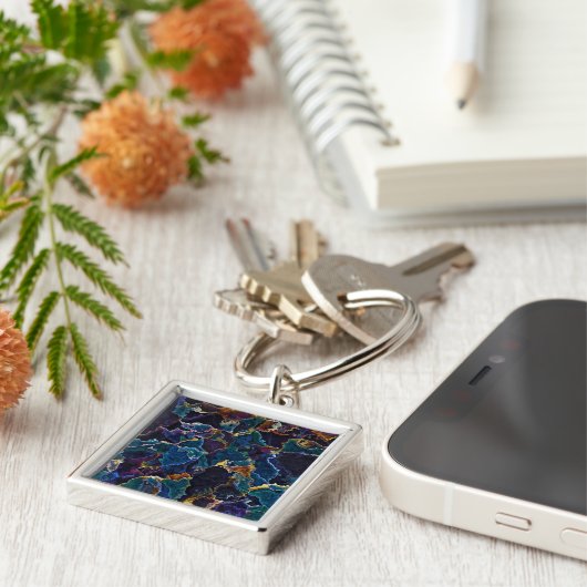 Ölteppich Schlüsselanhänger (Seite)