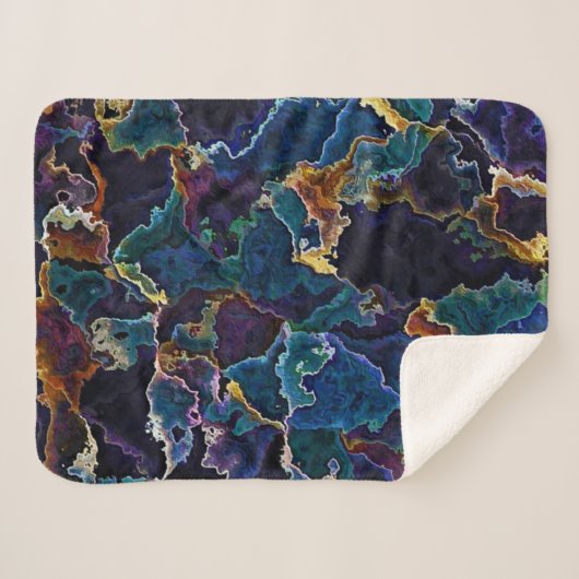 Ölteppich Sherpadecke (Vorderseite (Horizontal))