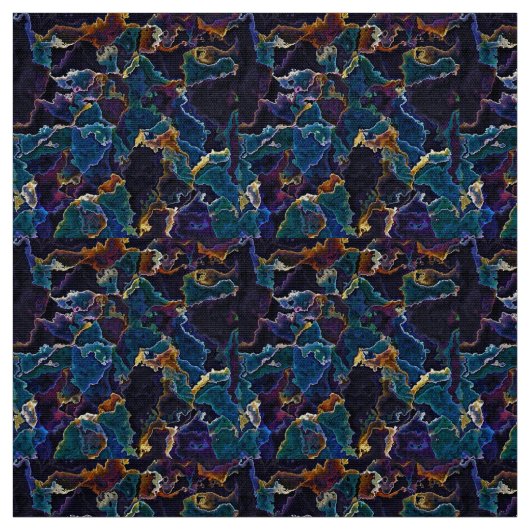 Ölteppich Stoff (Muster)