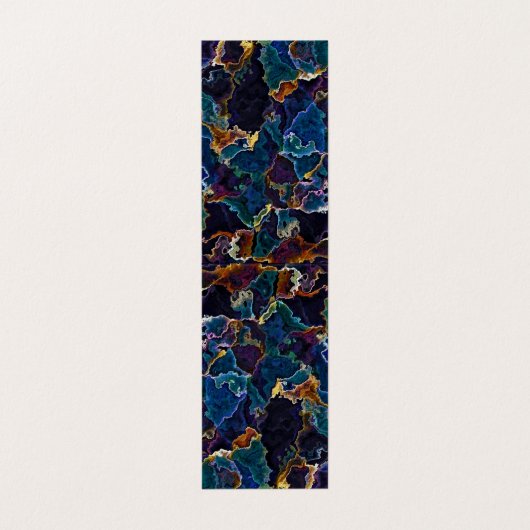 Ölteppich Visitenkarten (Außenseite Aufgefaltet)