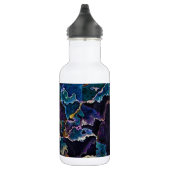 Ölteppich Wasserflasche aus Edelstahl (Rechts)