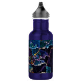 Ölteppich Wasserflasche aus Edelstahl (Rechts)