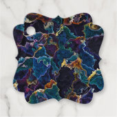 Ölteppiche Geschenkanhänger (Vorderseite)