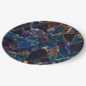Ölteppichplatte Pappteller (Schrägansicht)