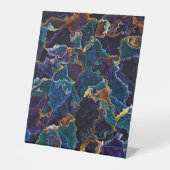 Ölteppichschild Sockelschild (Vorderseite)