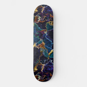Ölteppichskateboard Skateboard